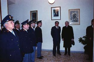 Visita alle Caserme della Polizia di Stato, Carabinieri e Carabinieri Guardie del Presidente