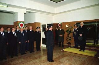 Visita alle Caserme della Polizia di Stato, Carabinieri e Carabinieri Guardie del Presidente