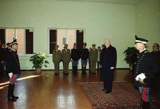 Visita alle Caserme della Polizia di Stato, Carabinieri e Carabinieri Guardie del Presidente