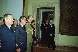 Visita alle Caserme della Polizia di Stato, Carabinieri e Carabinieri Guardie del Presidente