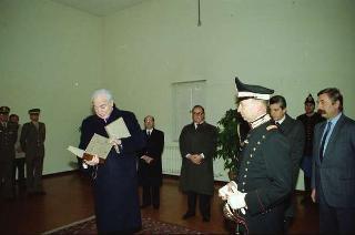 Visita alle Caserme della Polizia di Stato, Carabinieri e Carabinieri Guardie del Presidente