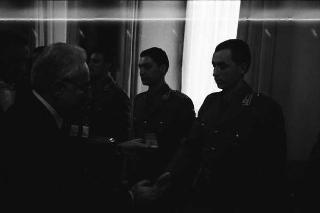 Incontro con una delegazione di allievi della Scuola sottufficiali della Guardia di Finanza, in servizio di Guardia d'Onore al Palazzo del Quirinale