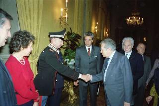 Visita di Stato del Presidente del Portogallo Mario Soares e la signora Maria Barroso