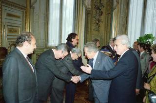Visita di Stato del Presidente del Portogallo Mario Soares e la signora Maria Barroso