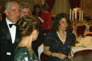 Visita di Stato del Presidente del Portogallo Mario Soares e la signora Maria Barroso