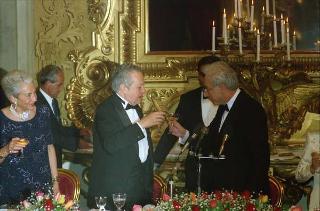 Visita di Stato del Presidente del Portogallo Mario Soares e la signora Maria Barroso