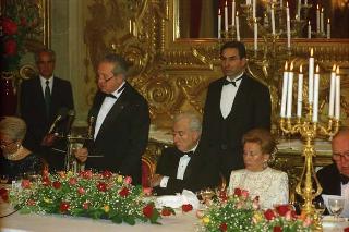 Visita di Stato del Presidente del Portogallo Mario Soares e la signora Maria Barroso