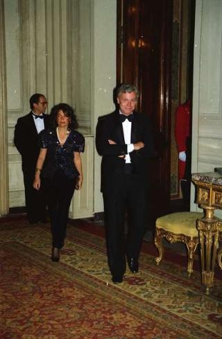 Visita di Stato del Presidente del Portogallo Mario Soares e la signora Maria Barroso