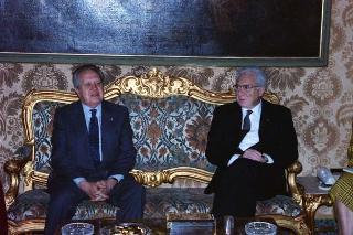 Visita di Stato del Presidente del Portogallo Mario Soares e la signora Maria Barroso