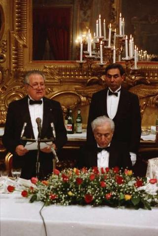 Visita di Stato del Presidente del Portogallo Mario Soares e la signora Maria Barroso