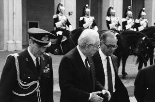 Visita di Stato del Presidente del Portogallo Mario Soares e la signora Maria Barroso