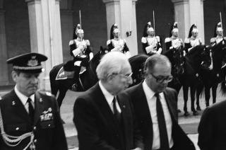 Visita di Stato del Presidente del Portogallo Mario Soares e la signora Maria Barroso