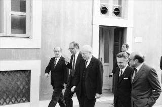 Visita di Stato del Presidente del Portogallo Mario Soares e la signora Maria Barroso