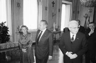 Visita di Stato del Presidente del Portogallo Mario Soares e la signora Maria Barroso