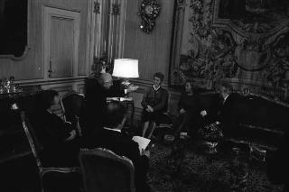 Visita di Stato del Presidente del Portogallo Mario Soares e la signora Maria Barroso