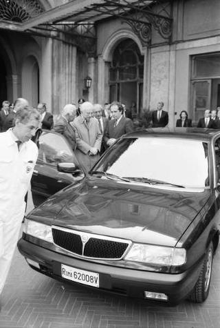 Presentazione della nuova autovettura Lancia "Dedra"