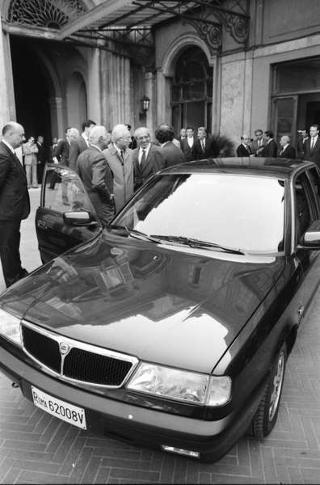 Presentazione della nuova autovettura Lancia "Dedra"