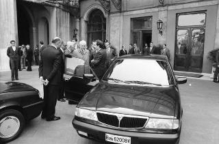 Presentazione della nuova autovettura Lancia "Dedra"