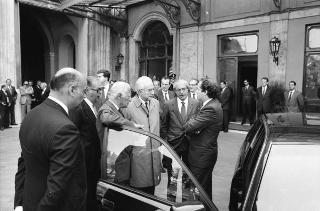 Presentazione della nuova autovettura Lancia "Dedra"