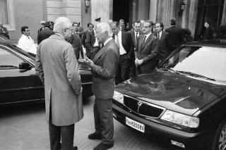 Presentazione della nuova autovettura Lancia "Dedra"