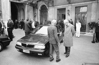 Presentazione della nuova autovettura Lancia "Dedra"