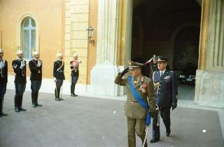 visita di congedo del Generale di Corpo d'Armata Roberto Jucci, comandante generale dell'Arma dei carabinieri