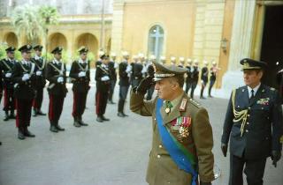 visita di congedo del Generale di Corpo d'Armata Roberto Jucci, comandante generale dell'Arma dei carabinieri