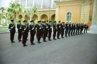 visita di congedo del Generale di Corpo d'Armata Roberto Jucci, comandante generale dell'Arma dei carabinieri