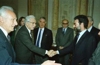 Colazione con i componenti del Consiglio direttivo uscente ed entrante della Stampa estera in Italia
