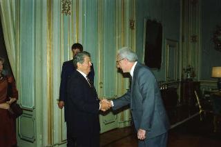 Colazione per il congedo dell'ambasciatore degli Stati Uniti d'America, Maxwell M. Rabb