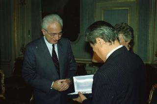 Colazione per il congedo dell'ambasciatore degli Stati Uniti d'America, Maxwell M. Rabb