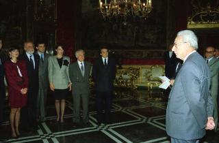 Incontro con i conduttori e i collaboratori del programma televisivo "Europa Europa"