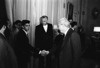 Incontro con un gruppo di ragazzi di Gela