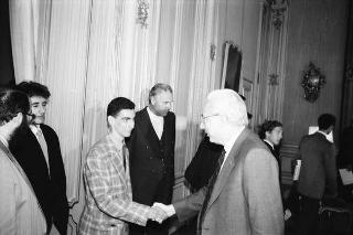 Incontro con un gruppo di ragazzi di Gela