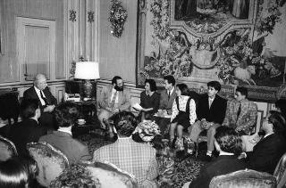 Incontro con un gruppo di ragazzi di Gela