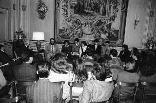 Incontro con un gruppo di ragazzi di Gela