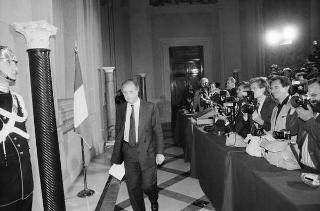 Consultazioni per crisi I Governo De Mita