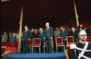 Manifestazione tecnico-addestrativa-dimostrativa delle Forze Armate per il 43° anniversario della Repubblica a Piazza di Siena