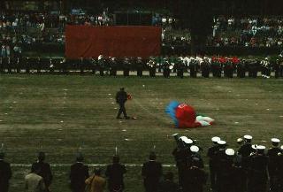 Manifestazione tecnico-addestrativa-dimostrativa delle Forze Armate per il 43° anniversario della Repubblica a Piazza di Siena