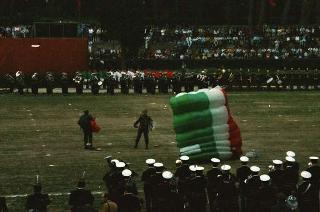 Manifestazione tecnico-addestrativa-dimostrativa delle Forze Armate per il 43° anniversario della Repubblica a Piazza di Siena