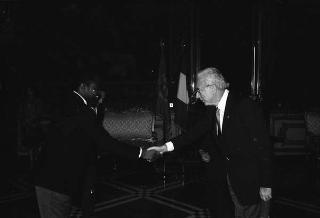 Sua Eccellenza Joao Baptista Mawete, nuovo Ambasciatore della Repubblica Popolare di Angola: presentazione delle Lettere Credenziali