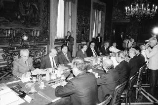 Riunione del Consiglio Supremo di Difesa