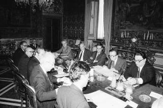 Riunione del Consiglio Supremo di Difesa