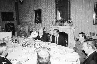 Colazione con il ministro della Difesa e i Capi di Stato maggiore delle Forze Armate