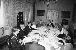 Colazione con il ministro della Difesa e i Capi di Stato maggiore delle Forze Armate