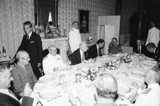 Colazione con il ministro della Difesa e i Capi di Stato maggiore delle Forze Armate