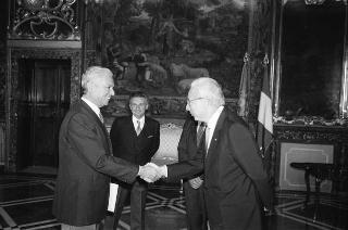 S.E. il Signor Guillermo PAZ LARIN, nuovo Ambasciatore della Repubblica di EL Salvador: presentazione delle Lettere Credenziali