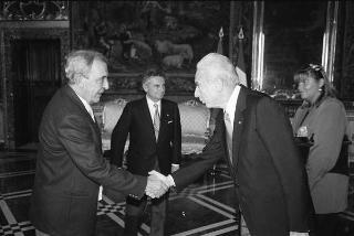 S.E. il Signor Andrè RAHIR, nuovo Ambasciatore del Regno del Belgio: presentazione delle Lettere Credenziali