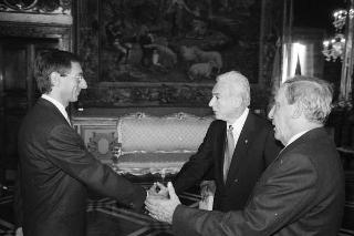 S.E. il Signor Andrè RAHIR, nuovo Ambasciatore del Regno del Belgio: presentazione delle Lettere Credenziali