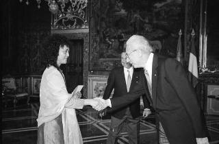 S.E. la Signora Ting WEN LIAN, nuovo Ambasciatore della Federazione della Malaysia: presentazione delle Lettere Credenziali